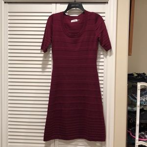 Calvin Klein knitted dress, been worn once!
